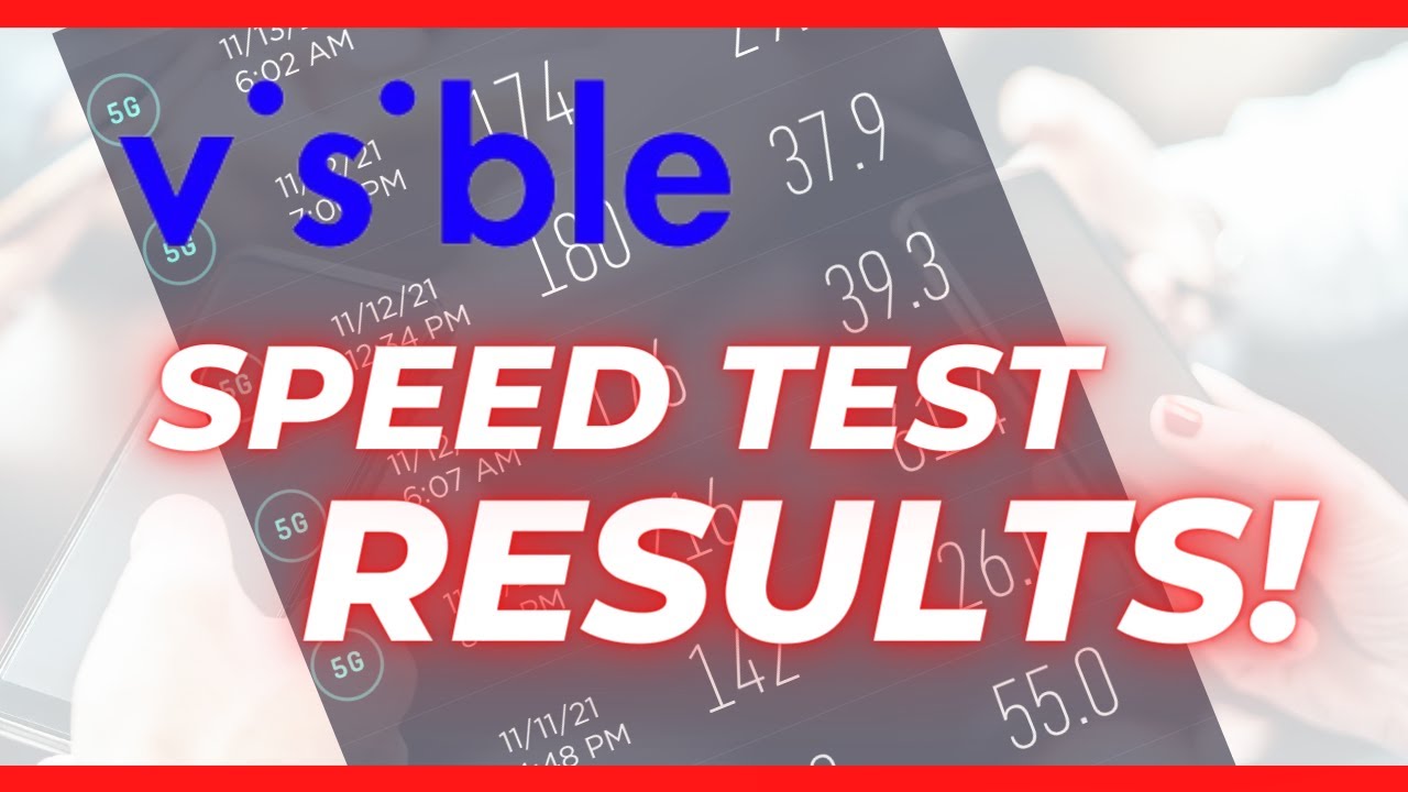Video thumbnail for Visible 5G Speed Test Results: How Fast Is the Verizon-Owned Cell Phone Service?