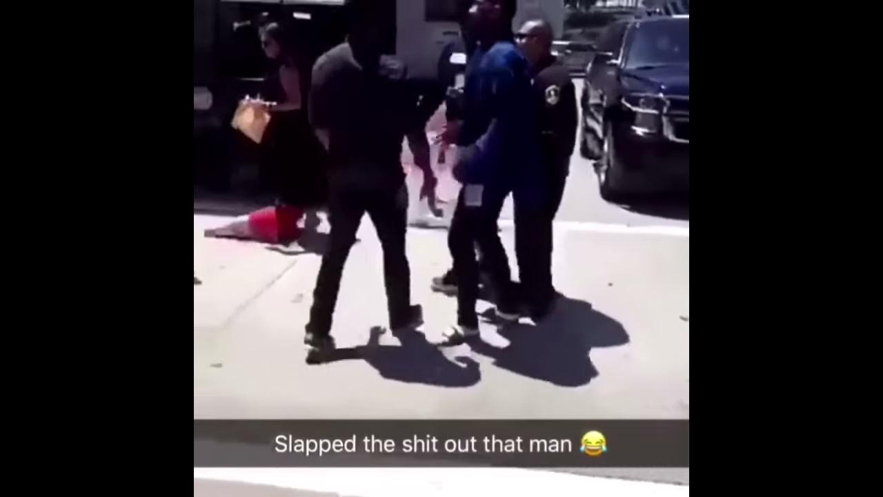 Video thumbnail for ‪Nipsey Hussle demonstrates his infamous Victory Slap on a BET Awards Employee ‬