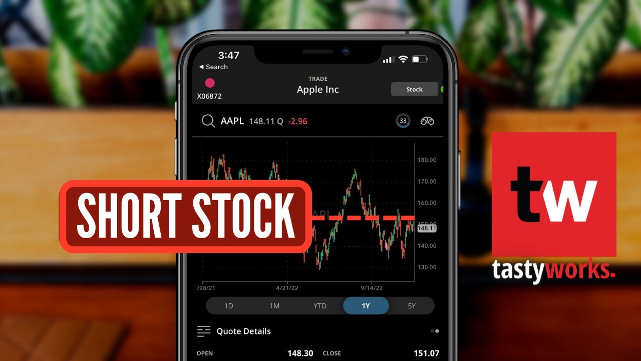 'Video thumbnail for How to Short Stock on Tastyworks Mobile App'