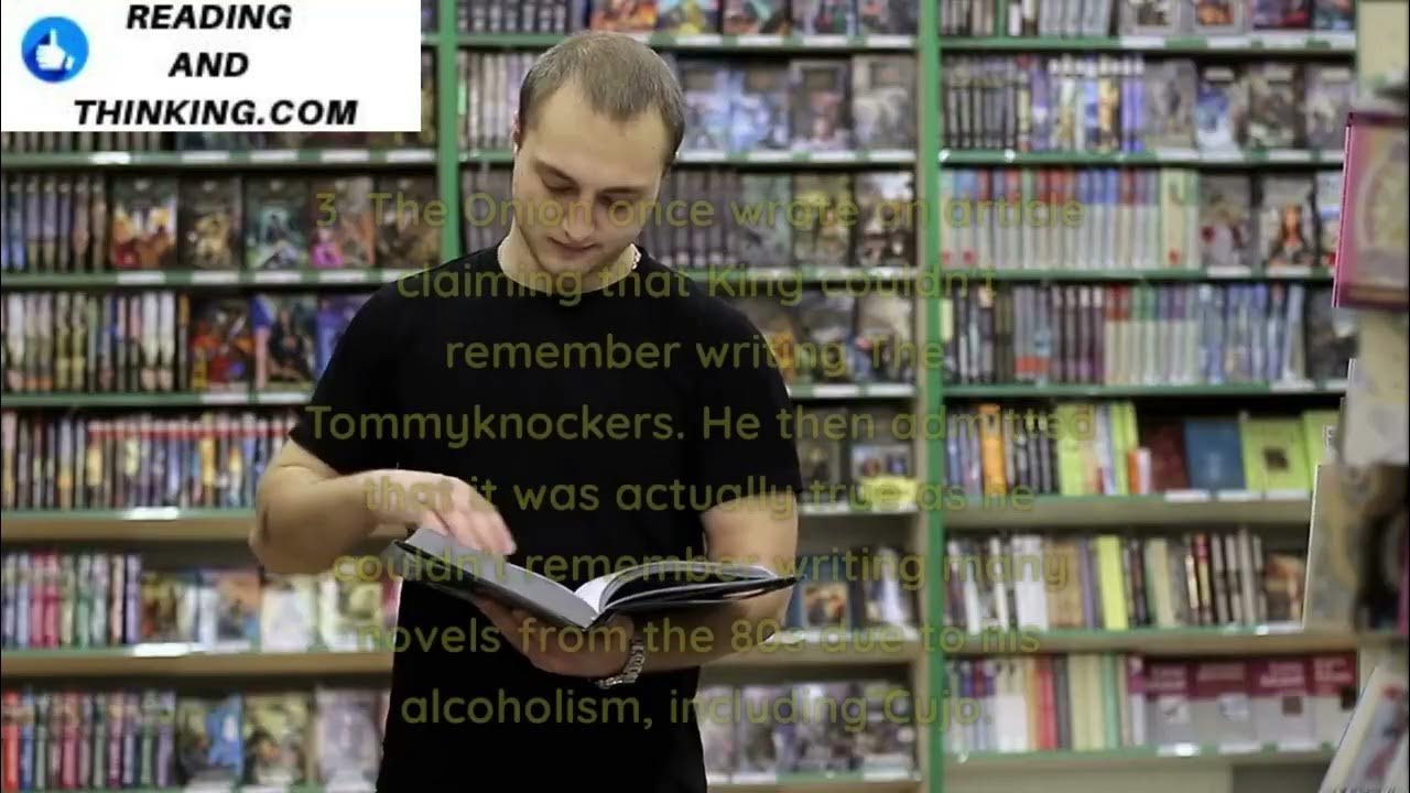 Video thumbnail for 10 Interesting Facts About Horror Author Stephen King