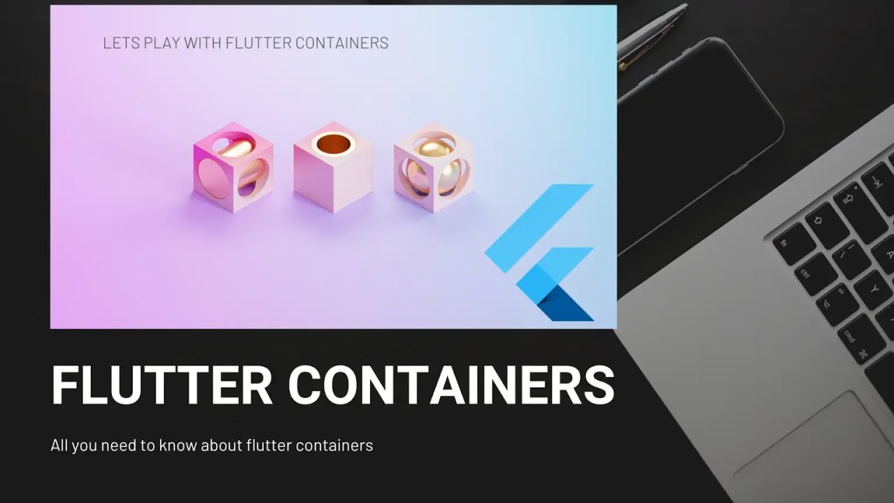 'Video thumbnail for Flutter Container Widget Detailed Customization With Examples | Flutter Tutorial For Beginners'