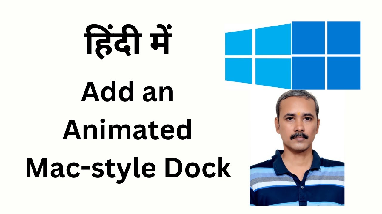 'Video thumbnail for How to Add an Animated Mac-style Dock on Windows 11 or 10?'