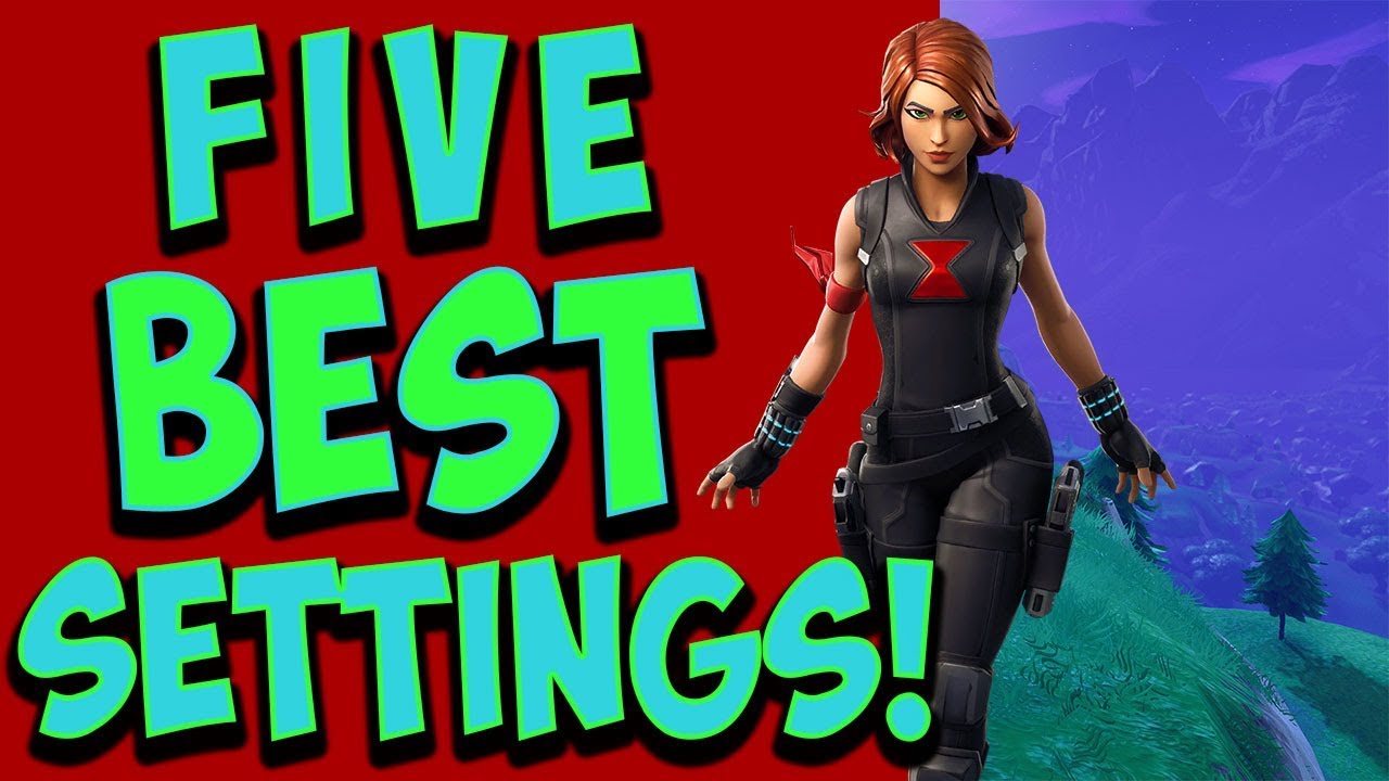 Video thumbnail for Best Secret Settings in Fortnite to get an ADVANTAGE  (TOP 5) PC/PS4/Xbox/Console/Mobile 2019