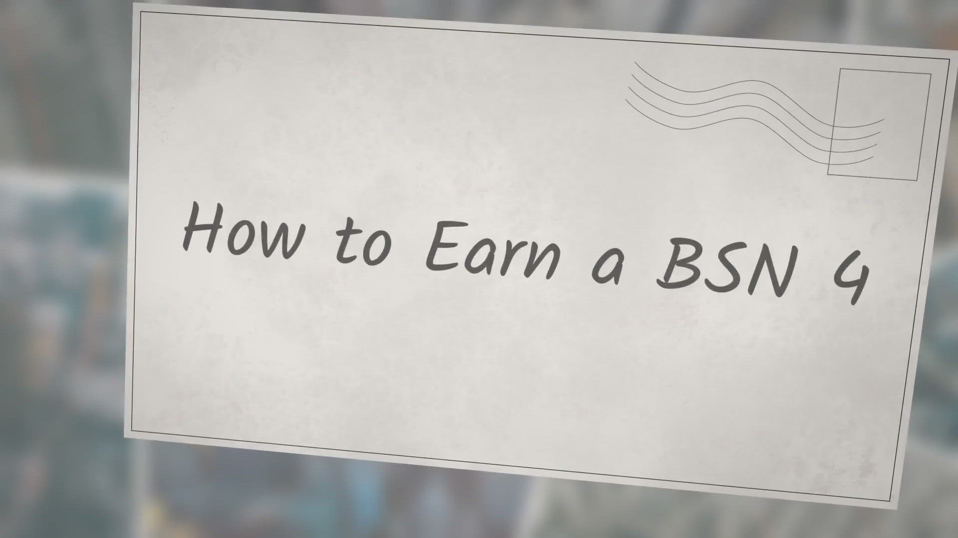 Video thumbnail for Bachelor’s Degrees in Nursing Programs (BSN)