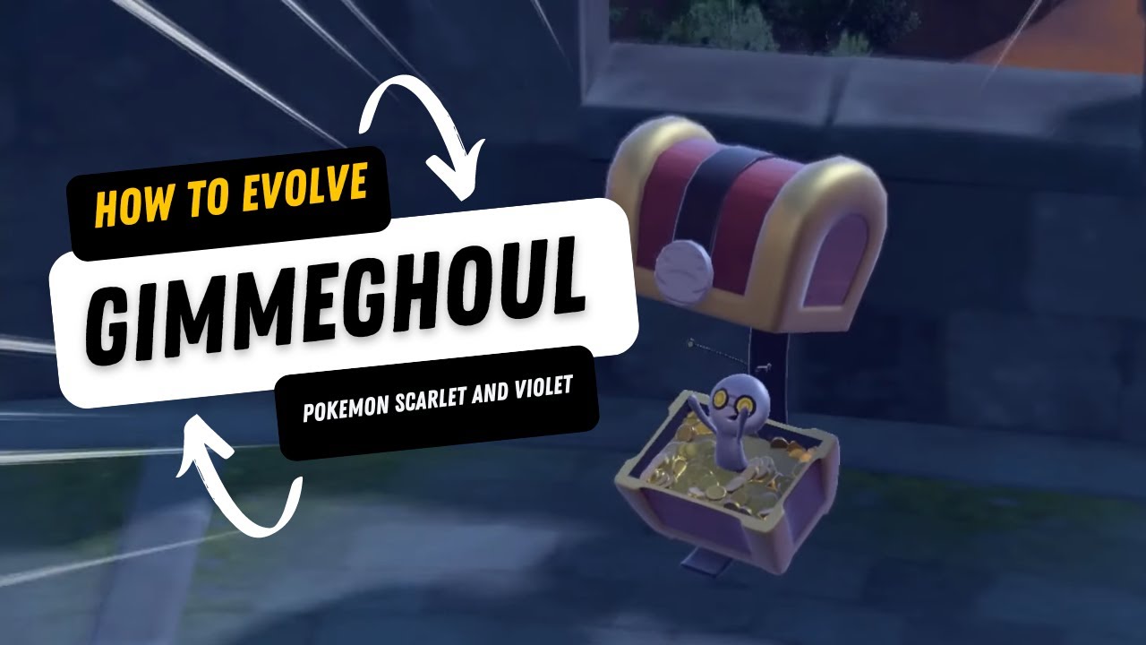'Video thumbnail for How to Evolve Gimmeghoul into Gholdengo (Pokemon Scarlet and Violet)'
