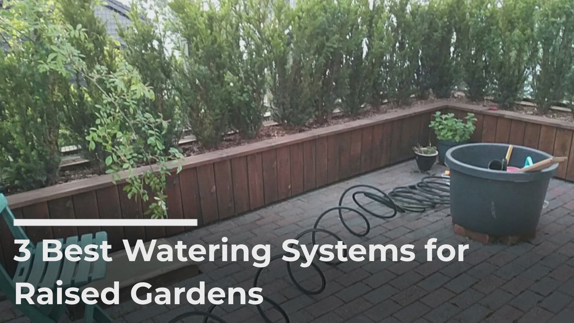 Video thumbnail for 3 Best Watering Systems