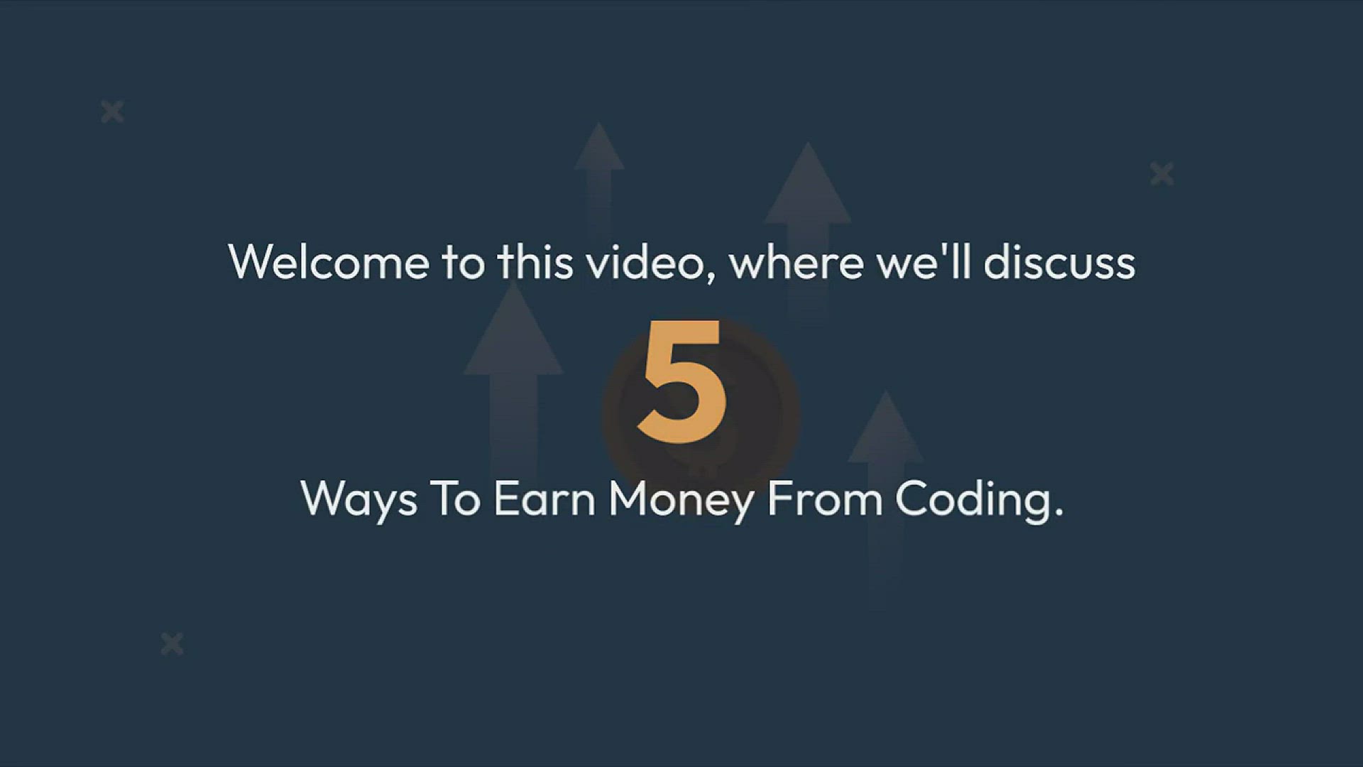 'Video thumbnail for 5 Best Ways to Earn Money From Coding.'