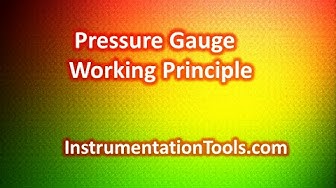 'Video thumbnail for Pressure Gauge Working Principle'