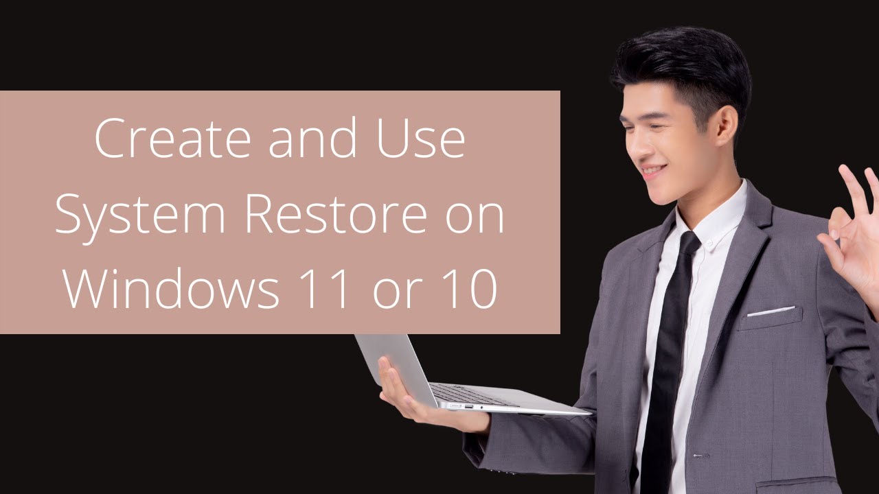 'Video thumbnail for How to Create and Use System Restore on Windows 11 or 10?'