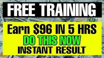 Video thumbnail for CPA Marketing - (INSTANT PAYMENTS) Earn $96 IN 5 HRS | ZERO EFFORT & Make Money Online,2022