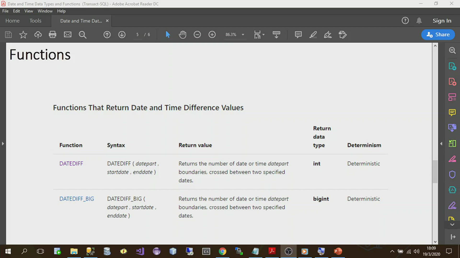 'Video thumbnail for Datediff para calcular edad sql server'