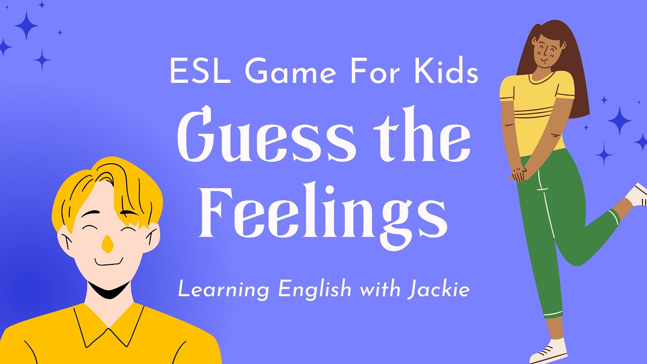 'Video thumbnail for Guess the Feelings Game For Kids | Fun ESL Activity & Worksheets'