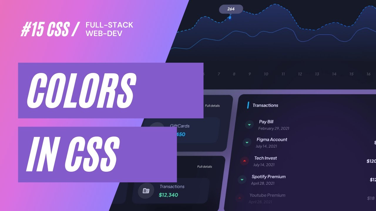 'Video thumbnail for Colors In CSS | Full-Stack Web-Development Course #15'