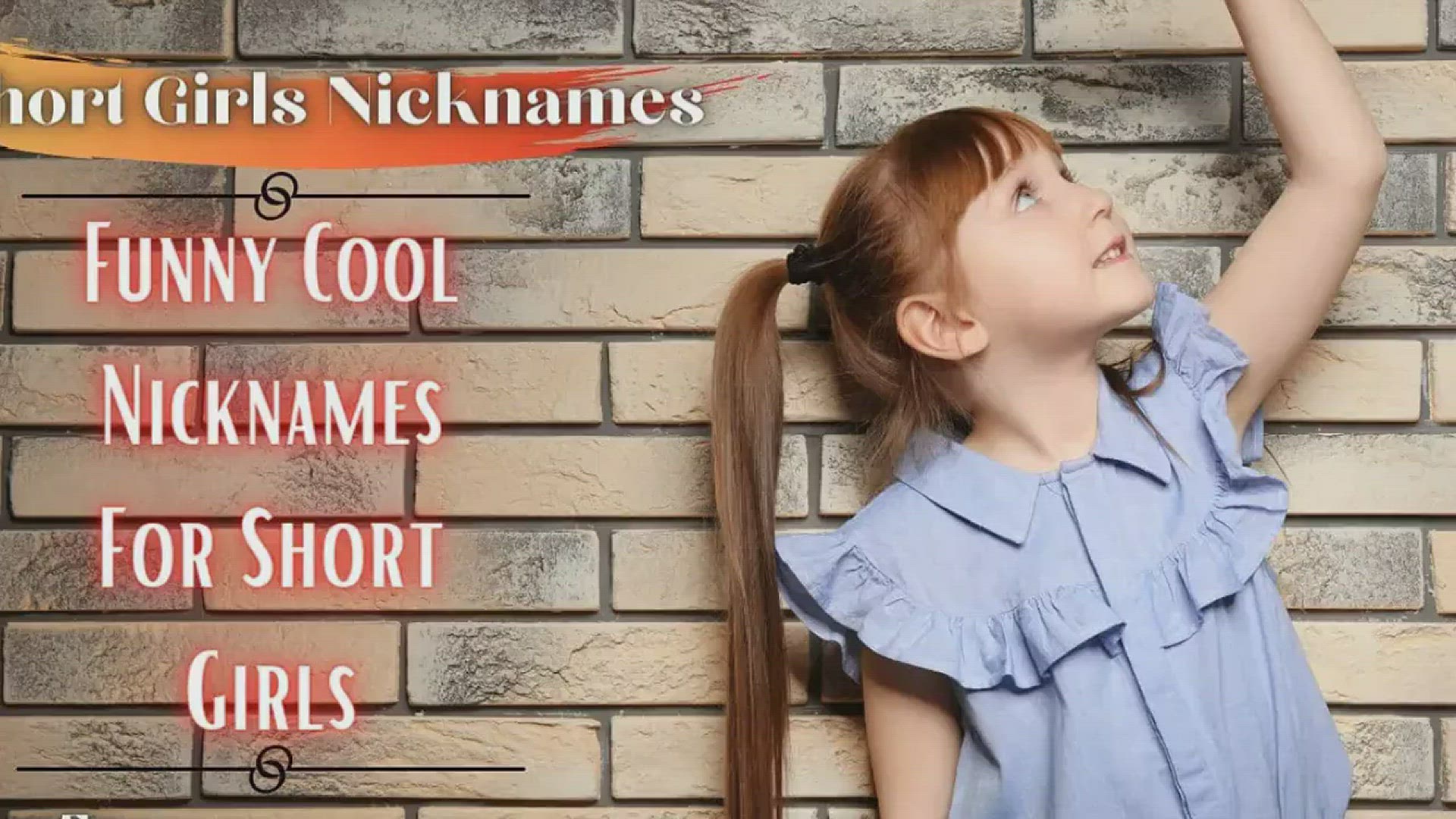 'Video thumbnail for Nicknames For Short Girls | 99+ Cute Funny Nicknames For Short Girls'