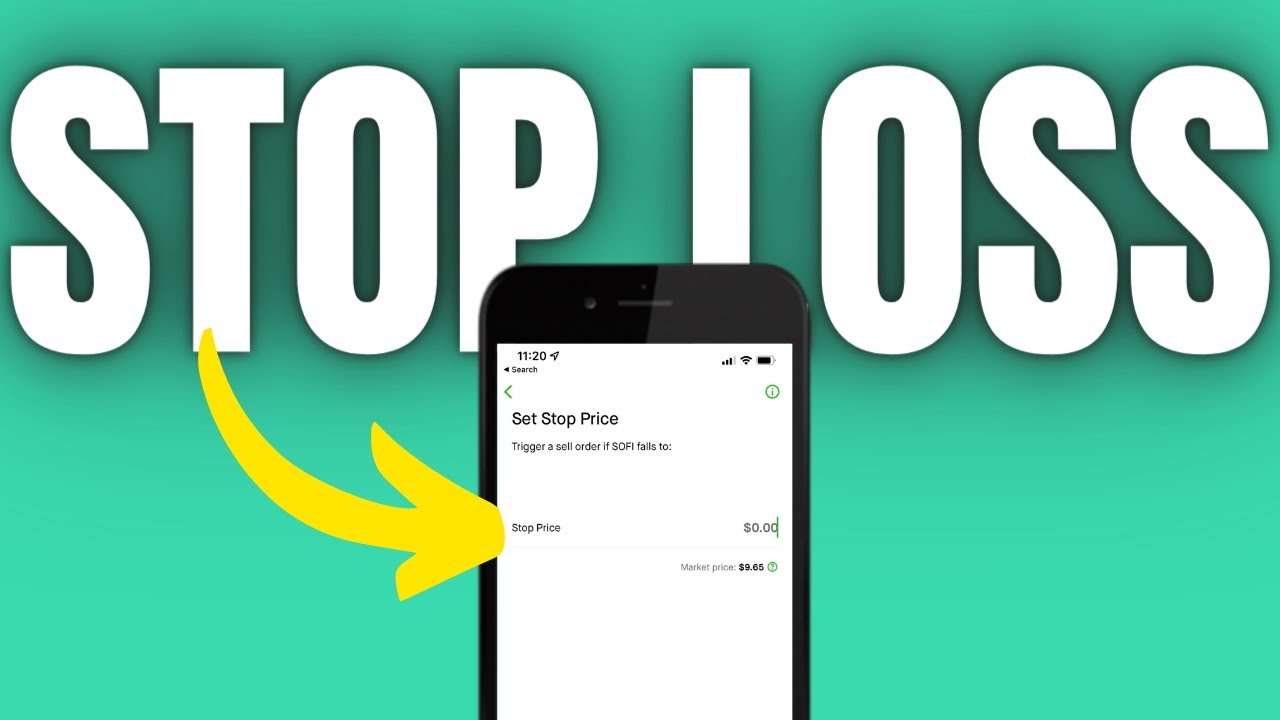 'Video thumbnail for How to Place Stop Loss on Robinhood'