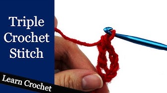 Video thumbnail for How to Triple/Treble Crochet - Beginner Course: Lesson #11