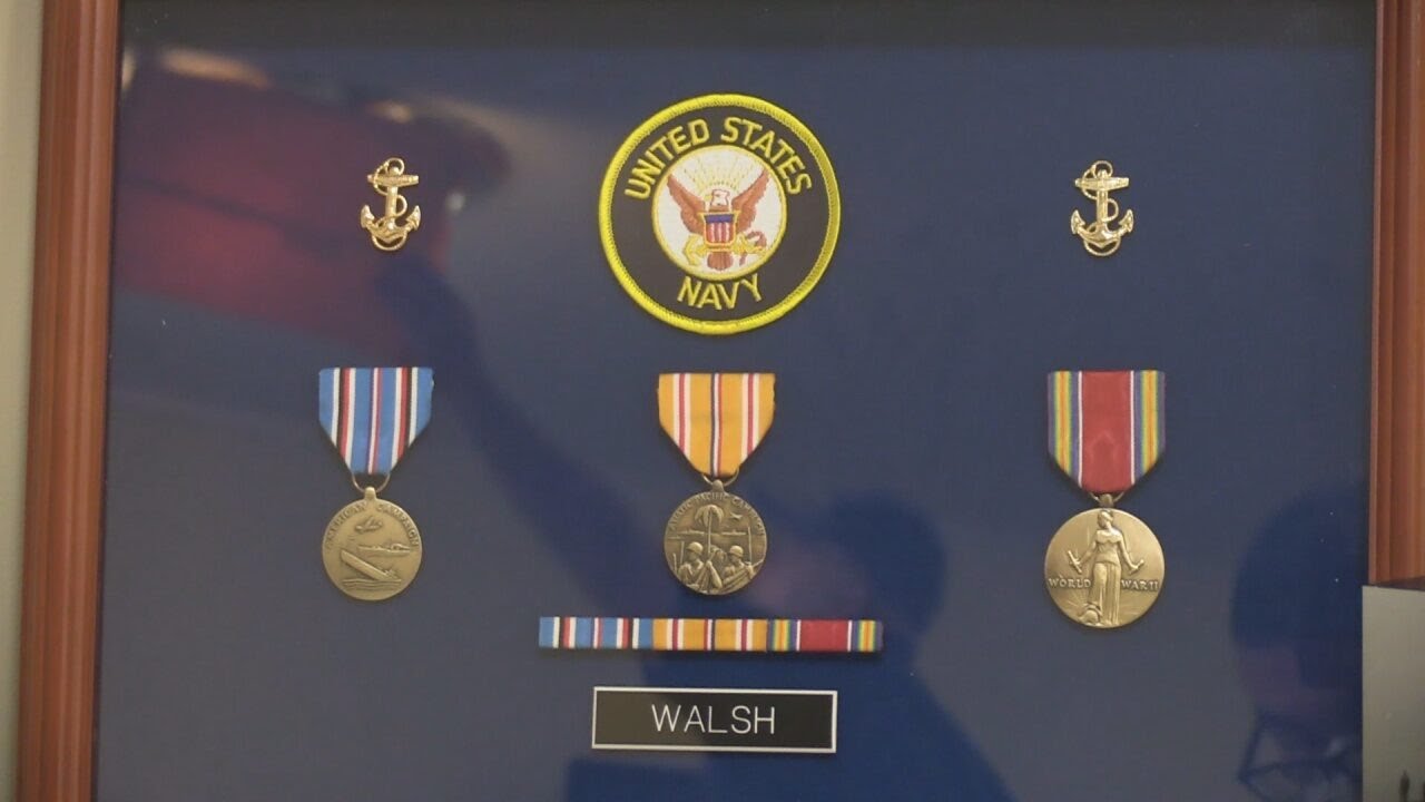 Video thumbnail for Area WWII Vet Honored