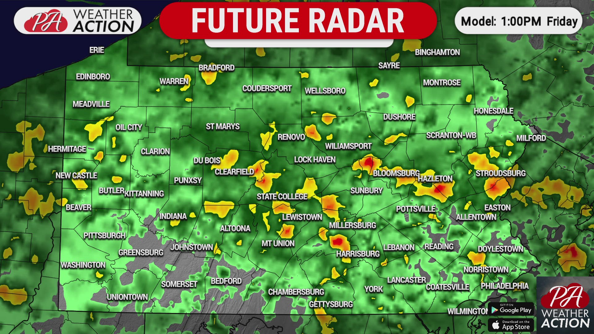 Video thumbnail for Nicole Friday AM - Saturday AM Future Radar