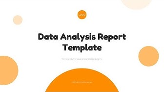 'Video thumbnail for Data Analysis Report Sample PPT Template Free Download'