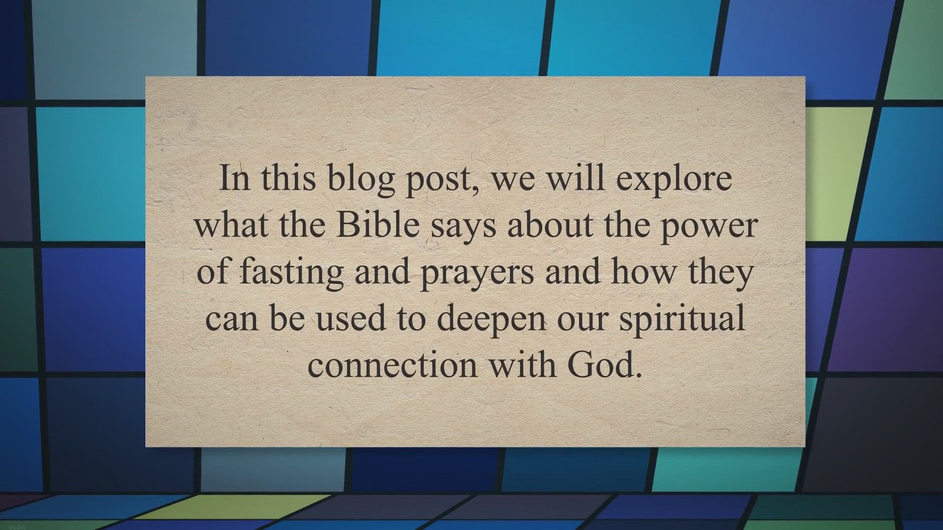 Video thumbnail for  The Power of Fasting and Prayers: What the Bible Says