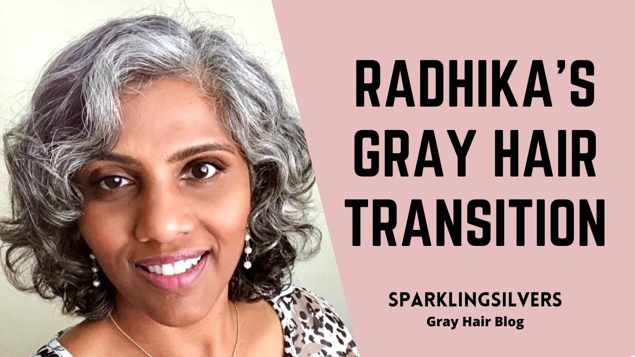 'Video thumbnail for GRAY HAIR TRANSITION STORY | DARK TO SALT AND PEPPER HAIR'