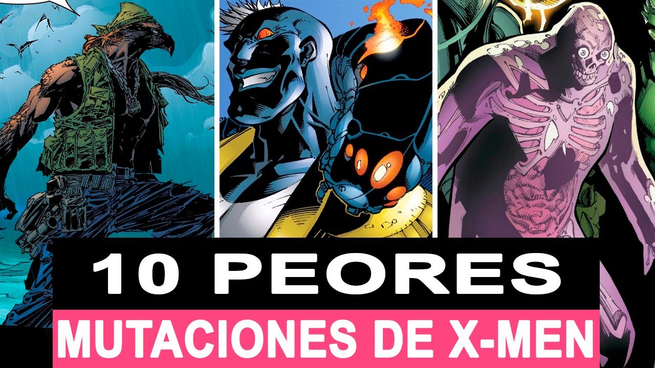 Video thumbnail for 10 peores mutaciones de X Men