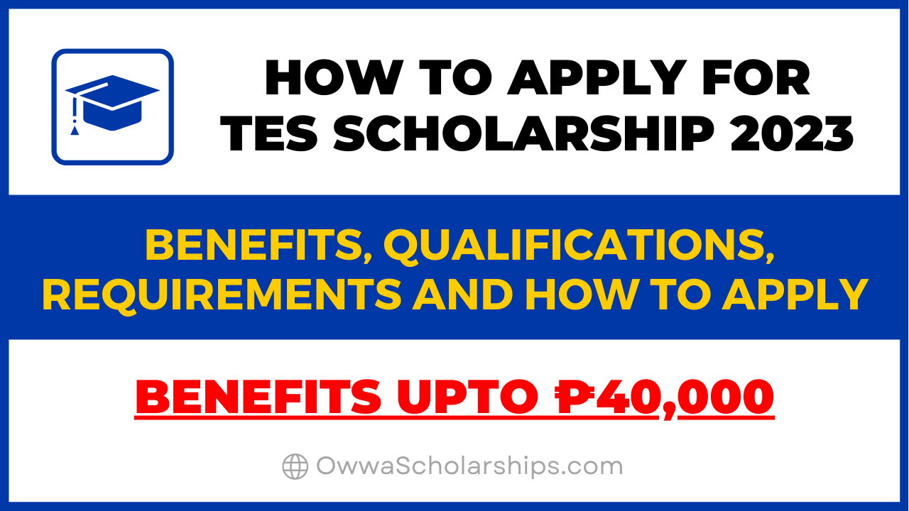 'Video thumbnail for TES Scholarship 2023 Qualifications, Requirements and How to Apply'
