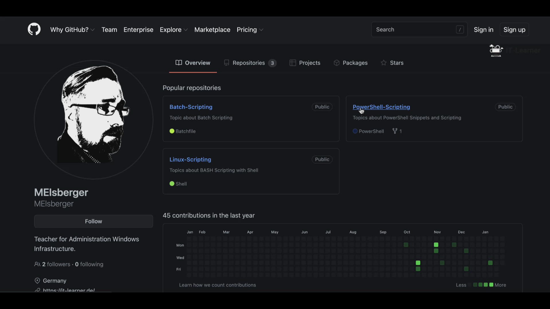 'Video thumbnail for M3-L13-Skripte-auf-Github'