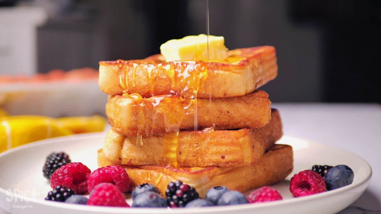 Video thumbnail for Classic French Toast For Breakfast (Only In 10 Minutes)