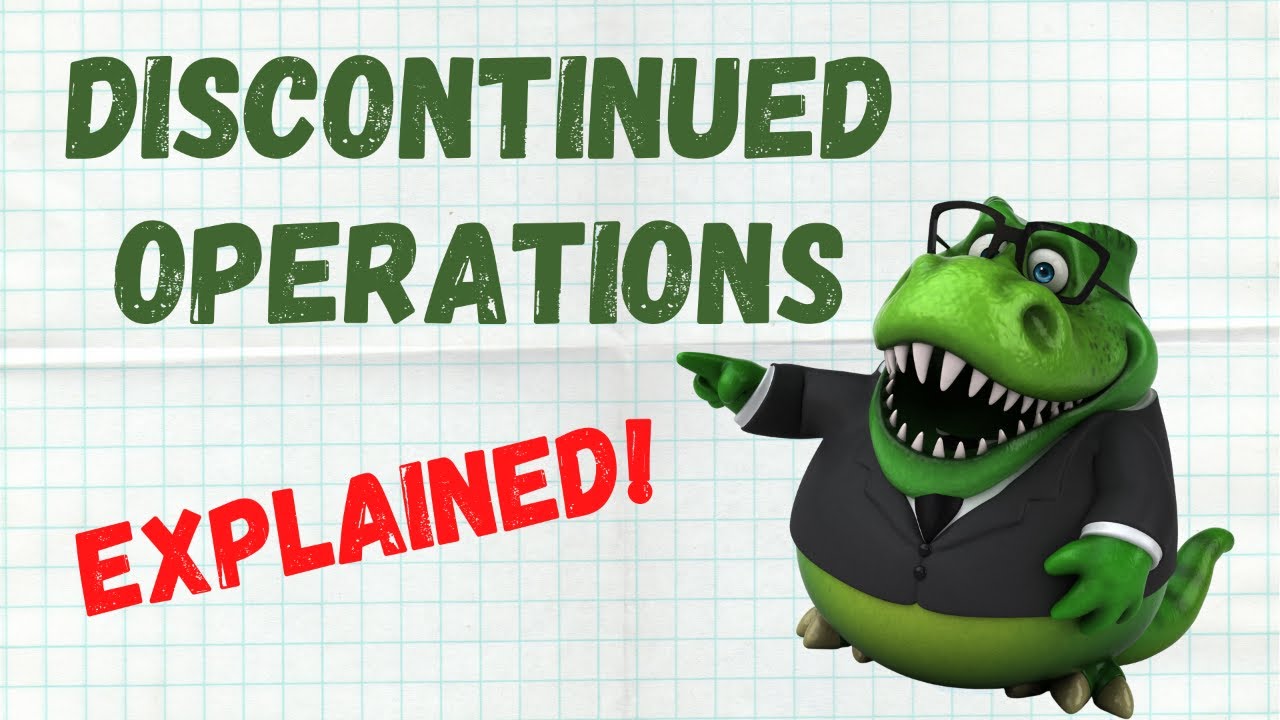 Video thumbnail for Discontinued Operations in Accounting | Accounting How To | How to Pass Accounting Class