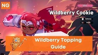 'Video thumbnail for Wildberry Cookie Toppings Build (Cookie Run Kingdom)'