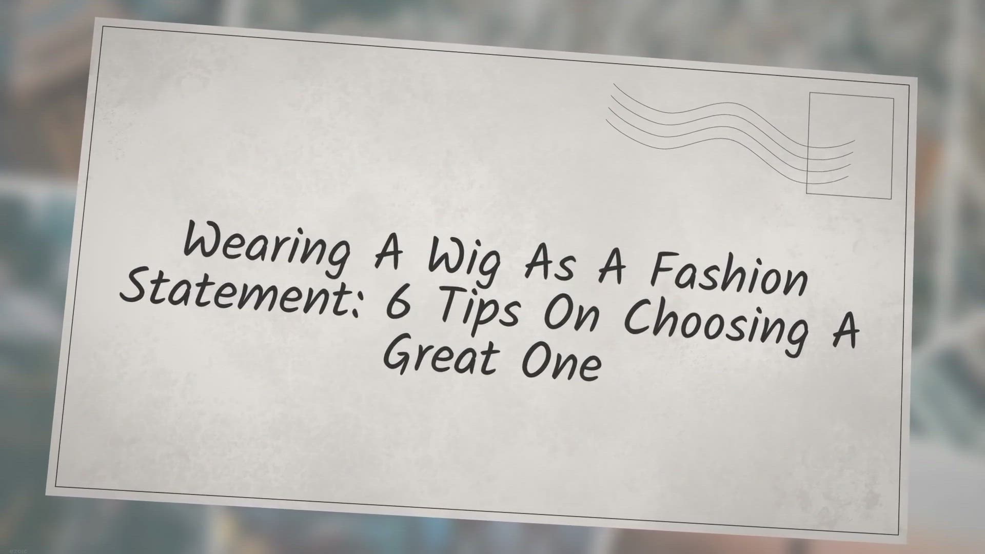 Video thumbnail for Wearing A Wig As A Fashion Statement: 6 Tips On Choosing A Great One