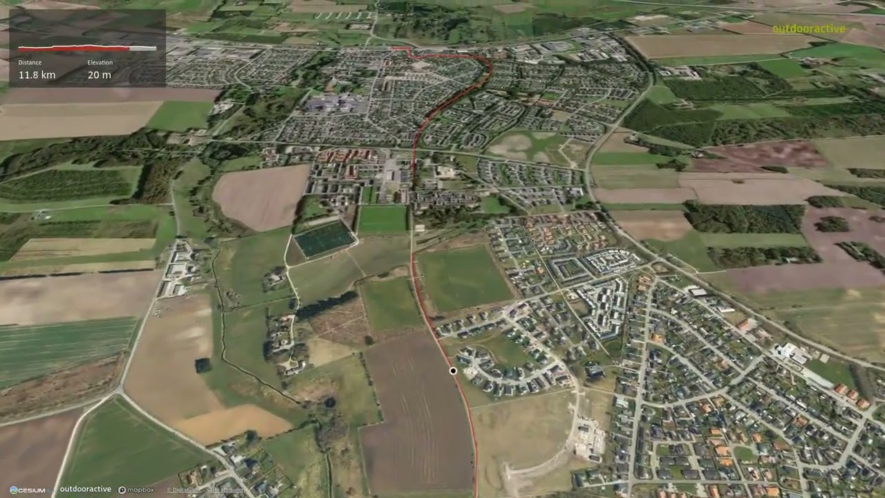 'Video thumbnail for Bjergbanestien fra Nibe til Svenstrup (rute)'