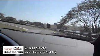 'Video thumbnail for Uma volta no Audi R8 V10'