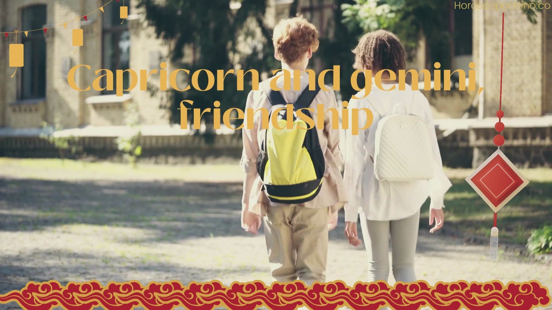 'Video thumbnail for Capricorn and gemini, friendship'