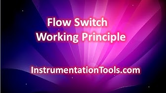 'Video thumbnail for Flow Switch Working Principle'
