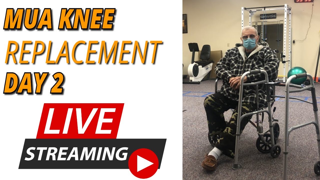 Video thumbnail for MUA Day 2 | KNEE REPLACEMENT ROM | Introducing the JAS for the first time in therapy.