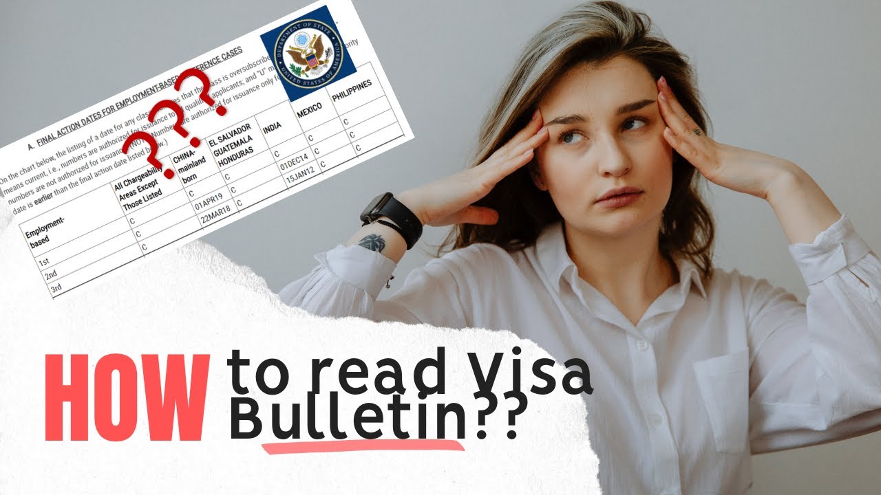 Video thumbnail for 📚 How to read the Visa Bulletin for green card in 2022