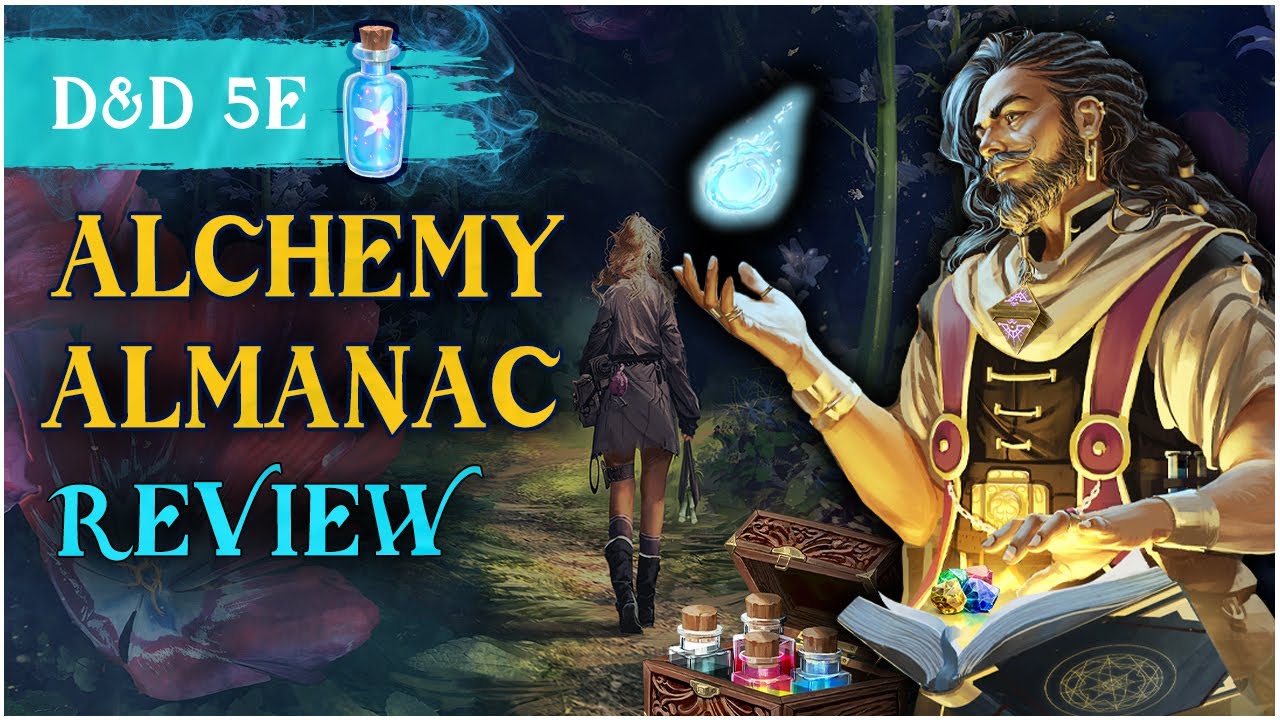 Video thumbnail for Alchemy Almanac D&D 5e Crafting System by heavyarms ⚗️📘 I use it, here's how you can too