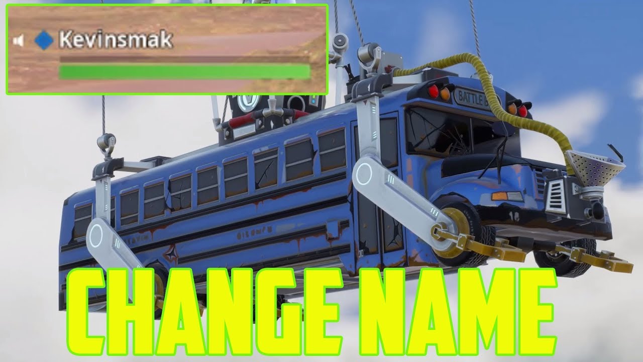 Video thumbnail for How to change your Fortnite Name on Mobile and PC 2018