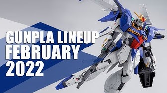 Video thumbnail for GunPla Lineup February 2022