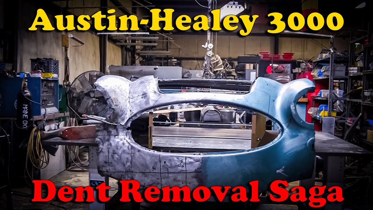 Video thumbnail for The Healey Shroud Dent Removal Saga
