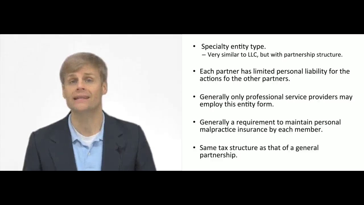 'Video thumbnail for Limited Liability Partnership'