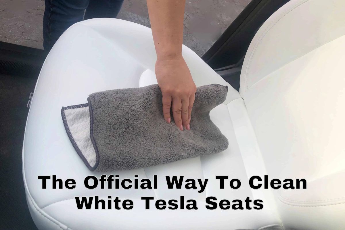 'Video thumbnail for The Official Way To Clean White Tesla Seats'