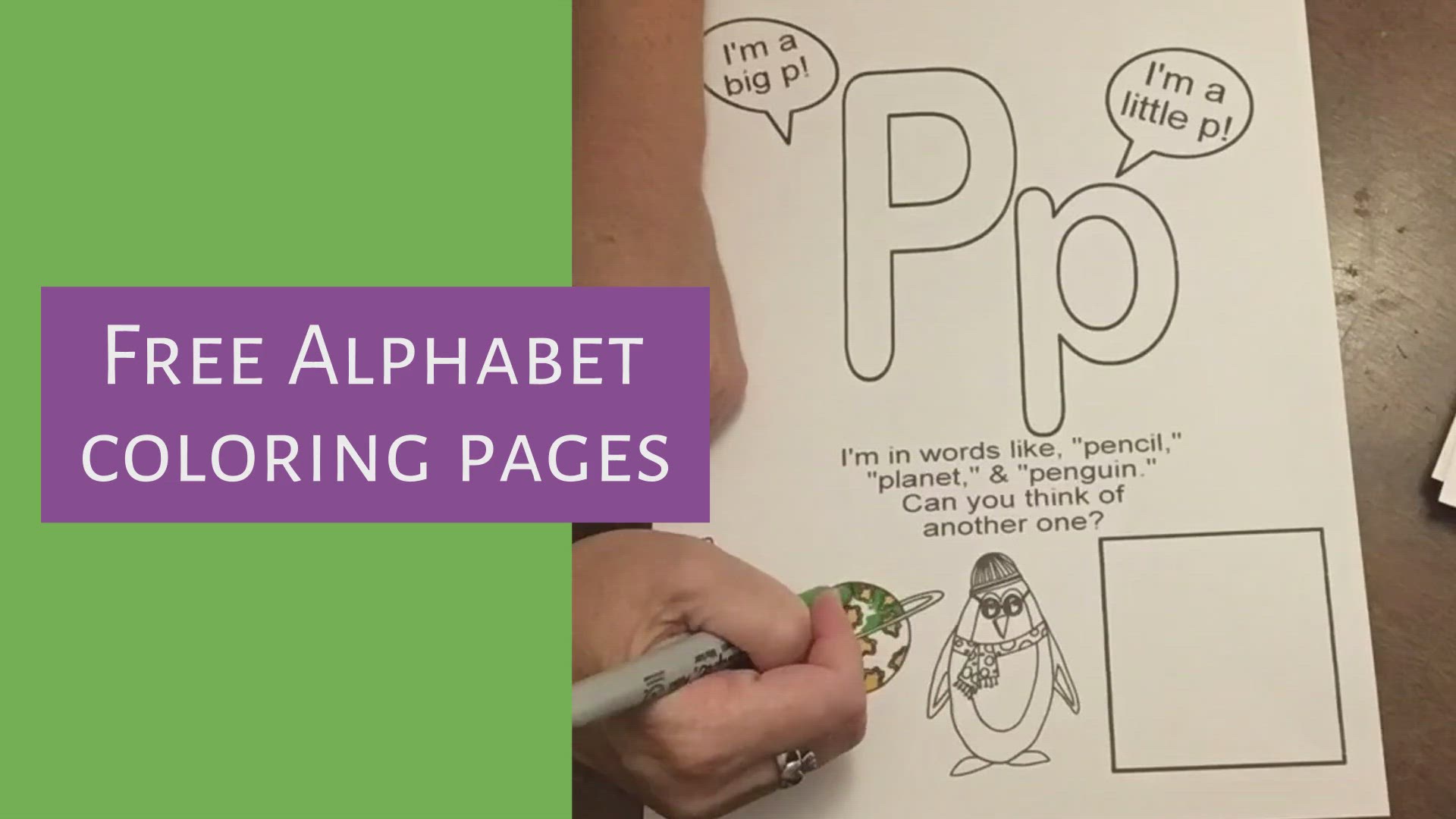 'Video thumbnail for Preschool Printable Alphabet Letters'