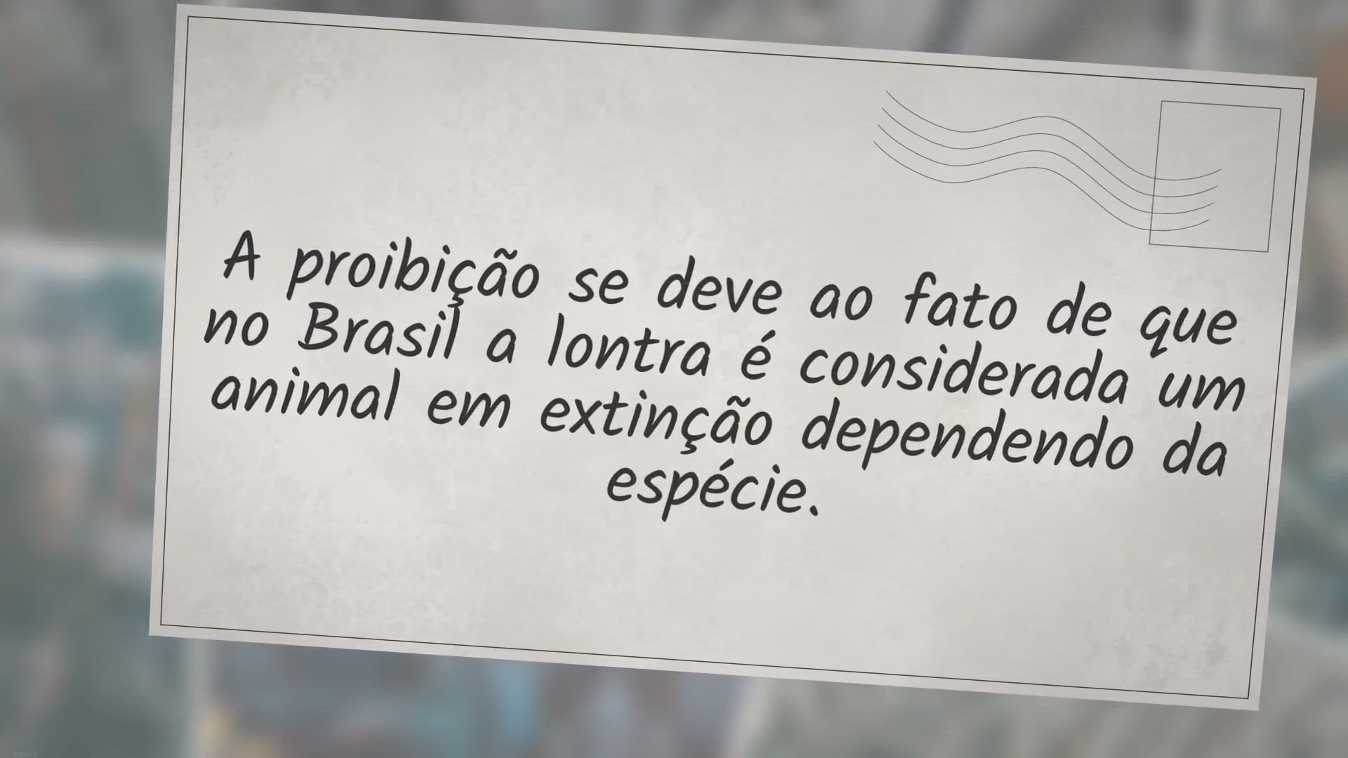 Video thumbnail for É Possível Ter Uma Lontra De Estimação?