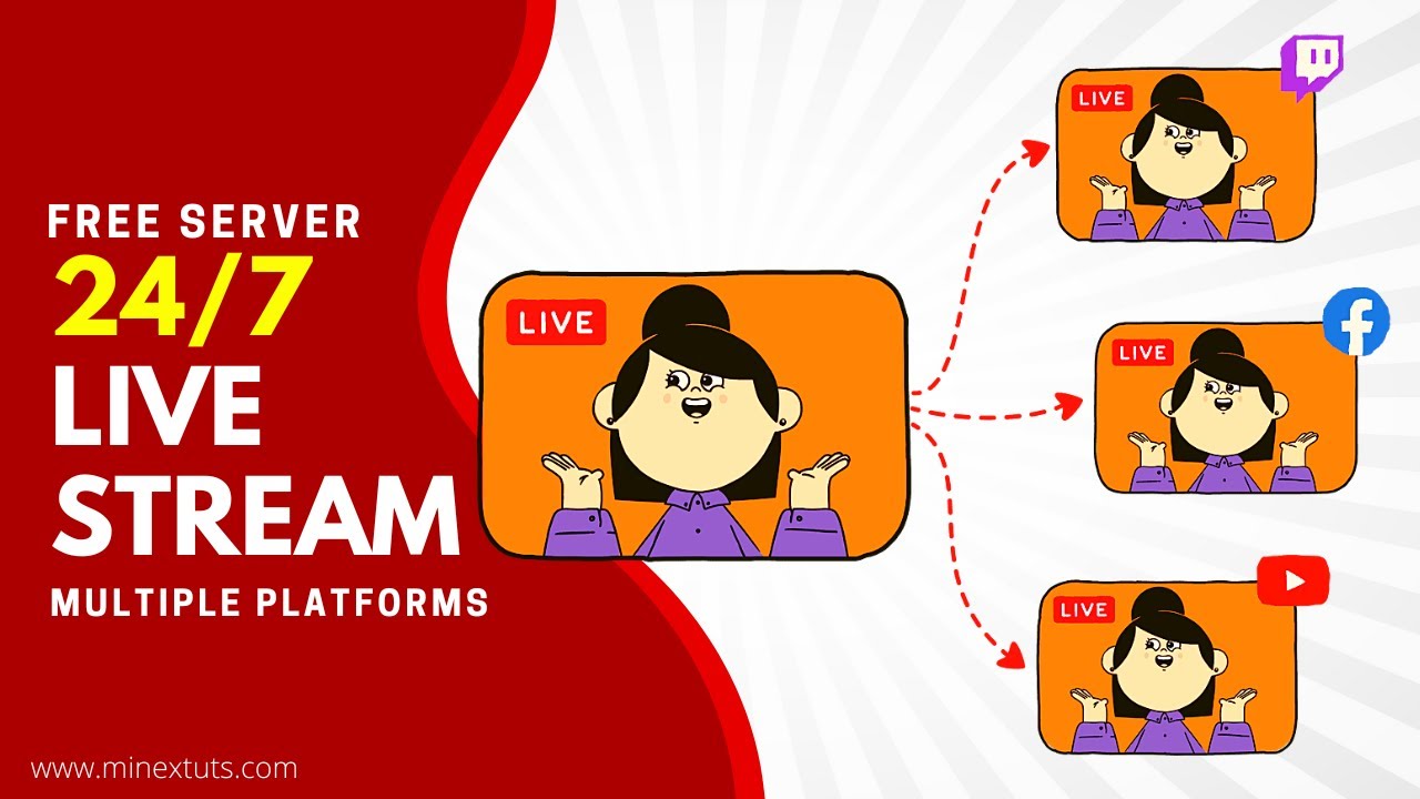 'Video thumbnail for Create 24/7 Live Streaming Server Free (Multistream Enabled)'
