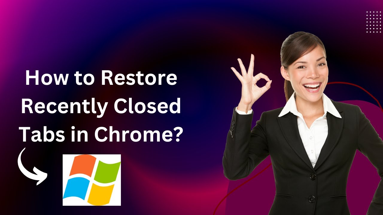 'Video thumbnail for How to Restore Recently Closed Tabs in Chrome?'