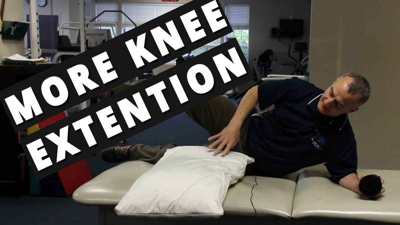 Video thumbnail for Best Tip To Improve [Knee Extension] After A Total Knee Replacement - Prone Hangs - PT at home 2020
