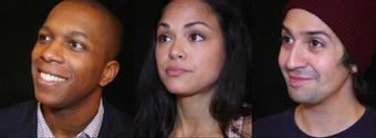 Video thumbnail for Chatting with the Company of TICK, TICK...BOOM!- Lin-Manuel Miranda, Karen Olivo and Leslie Odom Jr & More!